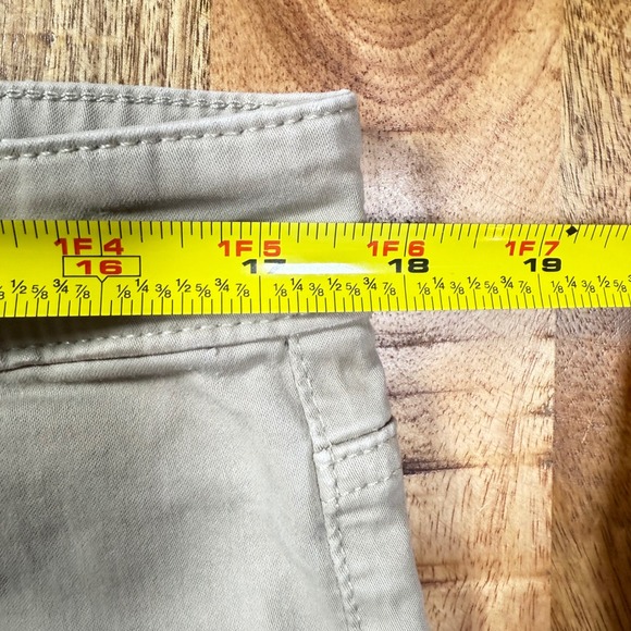 AG‎ Adriano Goldschmied The Protege Straight Leg Khaki Pants Mens 34 USA Made - Picture 13 of 14